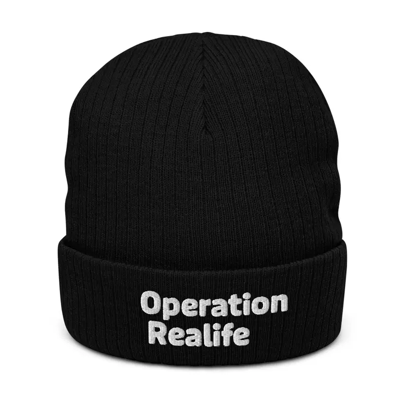 Operation Realife Ribbed Beanie